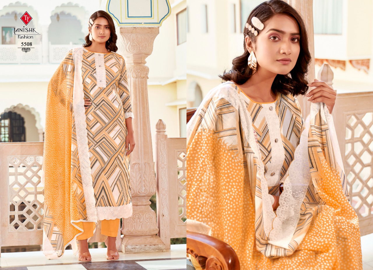 Firdous Tanishq Fashion Formal Wear Wholesale Cotton Salwar Suit Catalog